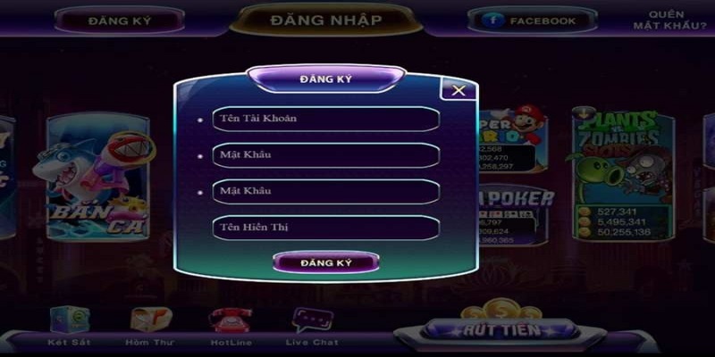 cac buoc huong dan dang ky 789club